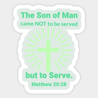 Serve Sticker